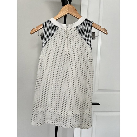 Madewell Women’s Silk Sleeveless Blouse Top Size XS Classic Boho Chic Shirt - Picture 4 of 9